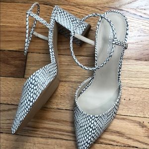 Marc Fisher Snake Skin Heels